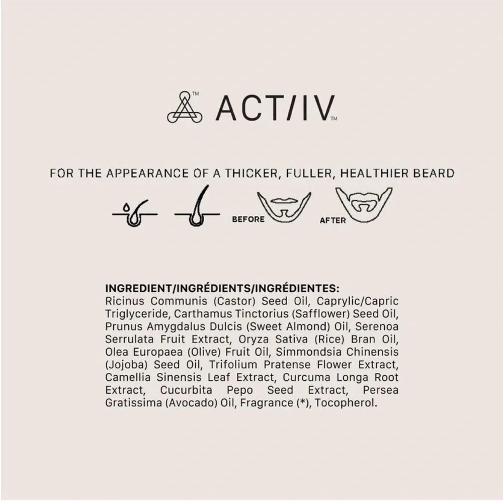 ACTIIV Ultimate Power Trio Fuller Hair For Men